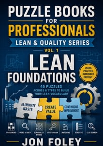 Puzzle Books for Professionals - Lean Foundations