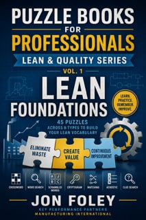 Puzzle Books for Professionals - Lean Foundations