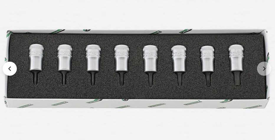 Stahlwille 49TX/8 Internal TORX® Socket Set,